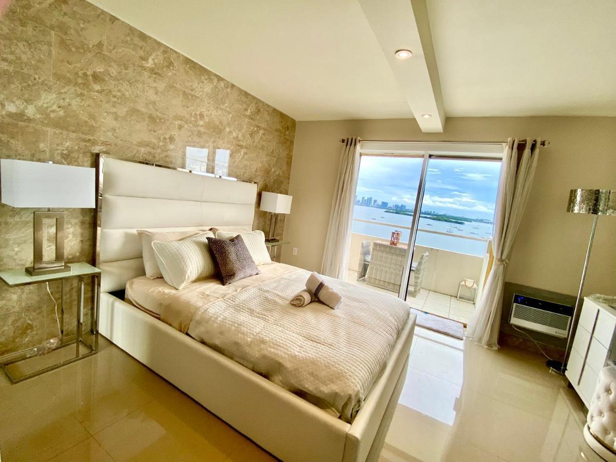 Premium Modern Waterfront Apartment With Miami Skyline View On The Bay 5 Mins Drive To Miami Beach With Free Parking Экстерьер фото